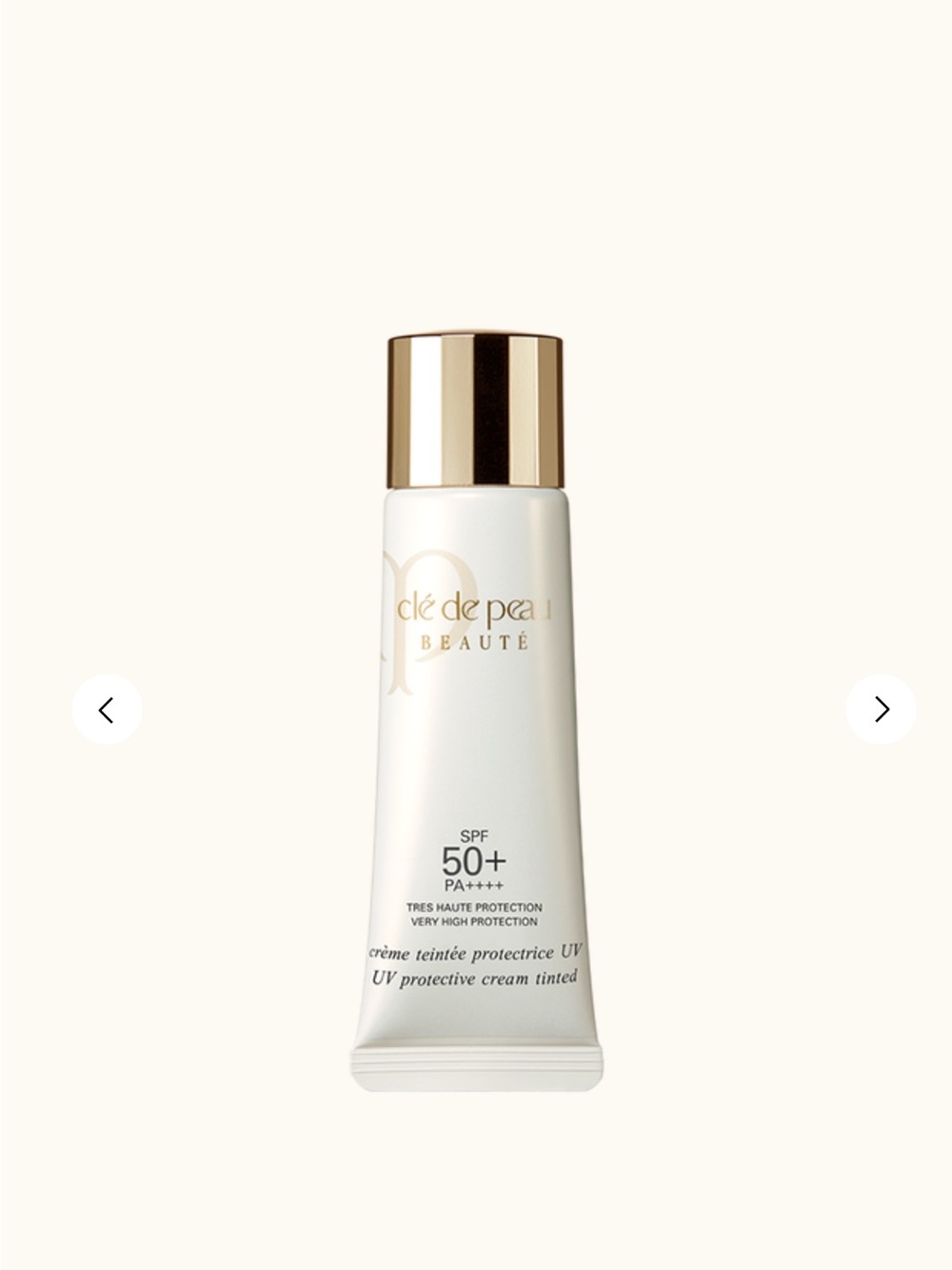 Cle de peau SPF 50+ Tinted UV Protective Cream - pink
